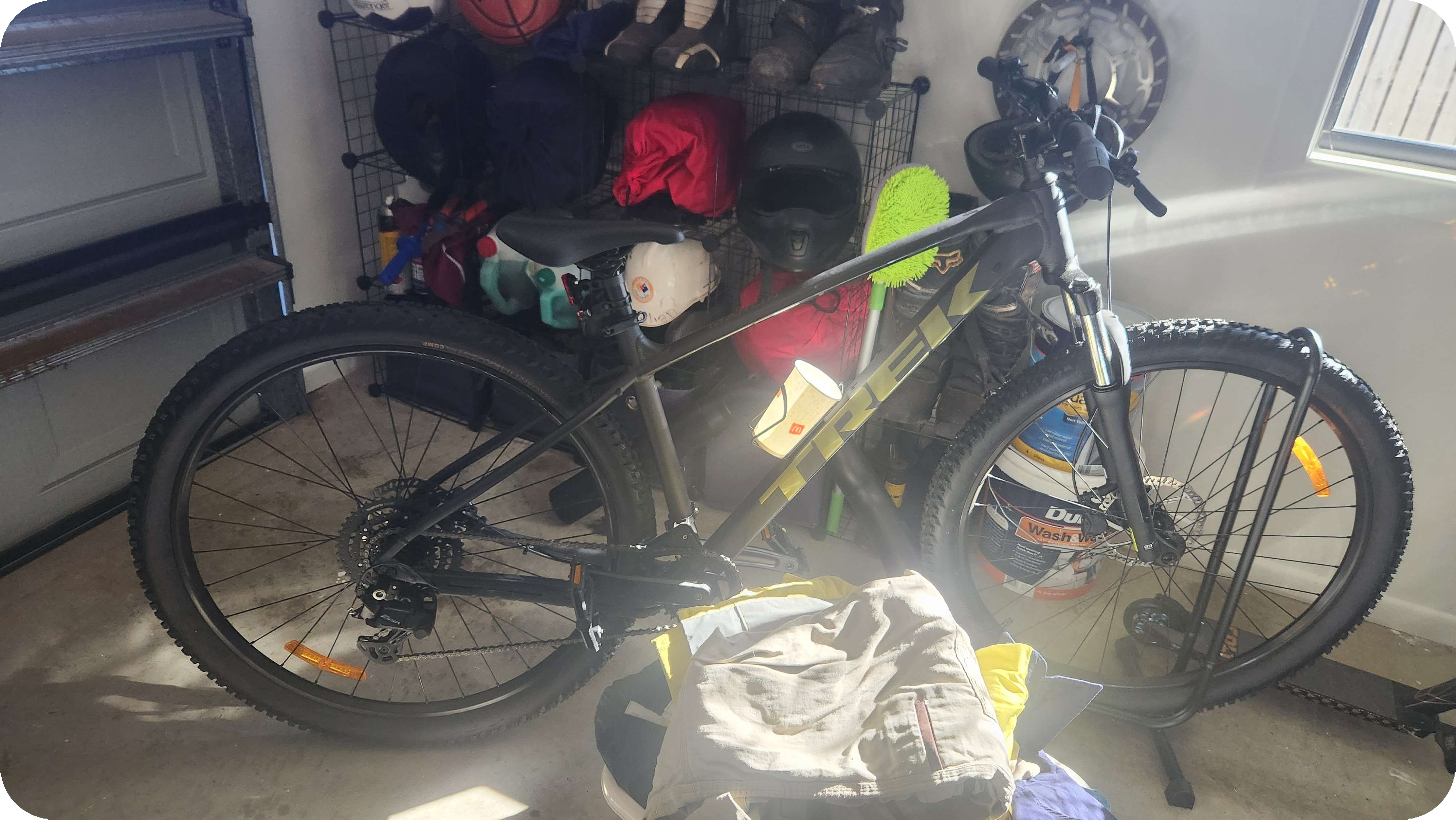 A picture of my mountain bike